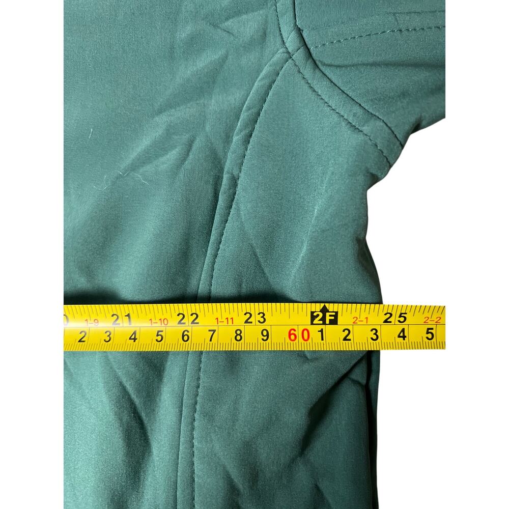 NHL Minnesota Wilds Hockey Green Zip Up Sweater Large |Minor Armpit Split - Picture 6 of 6